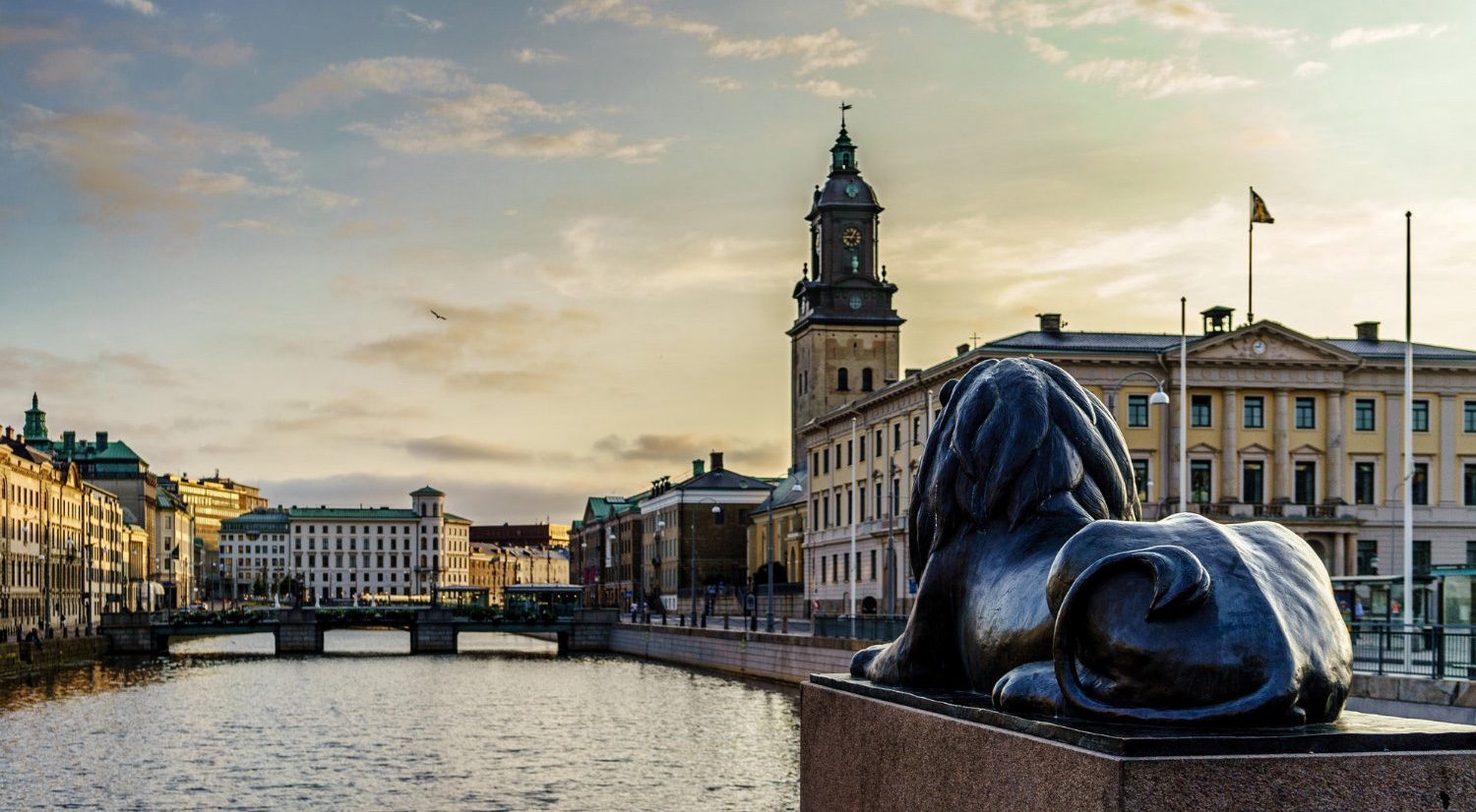 Gothenburg at dusk